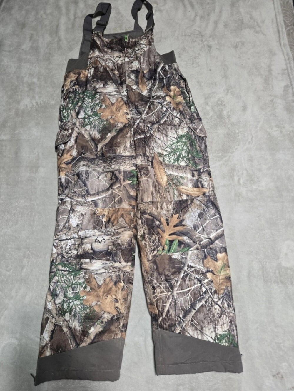 Realtree Insulated Camo Bib Overalls Mens Size 2XL